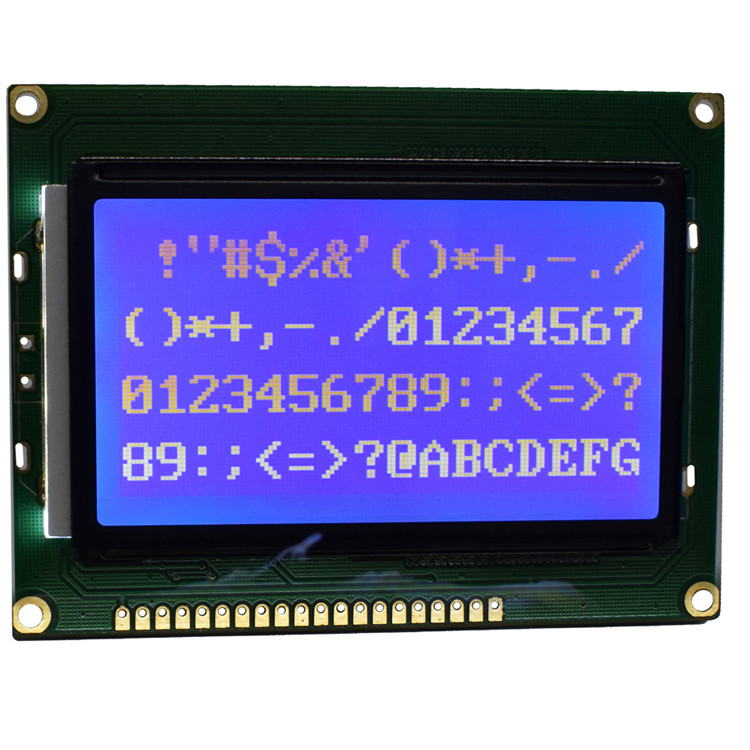 Quality WLED Backlight Type Graphic Display Module , Serial Signal Transflective LCD Module for sale