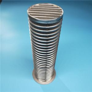 Quality Plain Beveled Ends Length 10mm SUS304 Wedge Wire Screen Filter Pipe for sale