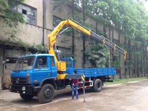 Quality 6.3t 140kw Truck Mounted Telescopic Crane SQ6.3ZK3Q for sale