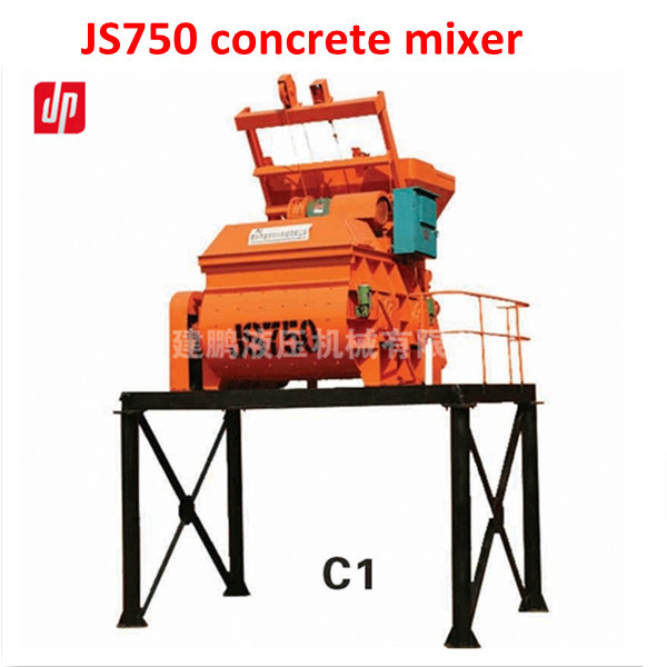 Quality Different types concrete mixer JS750 mixing machine made in china for sale