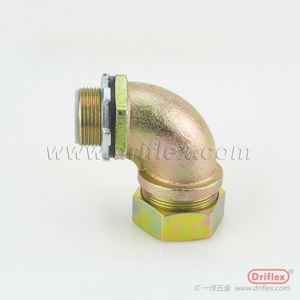 Quality HOT SELLING Steel 90d Liquid-tight Conduit Fittings for sale