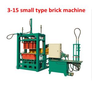 Quality Small type manual  Brick Molding Machine JF-QT3-15 prices for sale