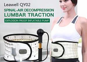 Quality Inflated Decompression Back Belt Manual Pump Inflate Long Lifespan Lightweight for sale