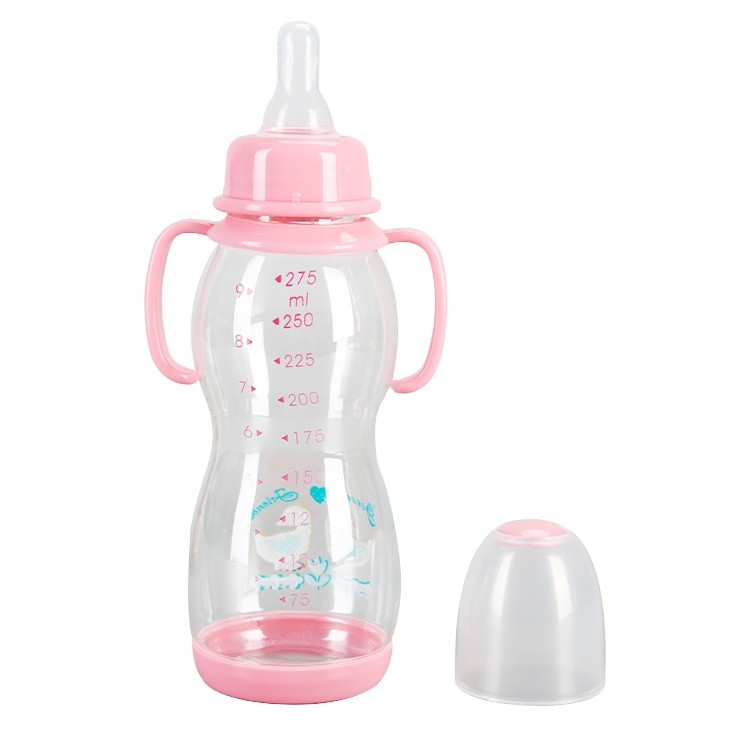 Buy cheap Boy And Girl Newborn Feeding Bottles Cute Cartoon With Handle from wholesalers
