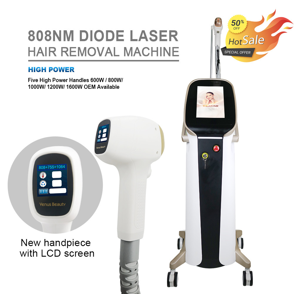 Buy cheap Big Spot 12*35mm Diode Laser Hair Removal Machine 755 808 940 1064nm from wholesalers