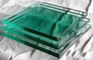 China Soda Lime Glass Laminate Sheet Toughened Glass 6mm Building Use on sale
