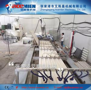 Quality Hollow PVC Roof tile Machine , Agricultural / Industrial sheet Roll Forming Equipment for sale