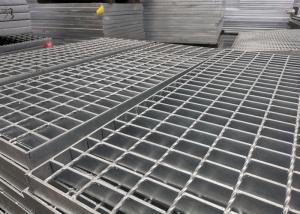 Quality High Strength Platform Steel Grating 100mm Skid Proof Galvanised Walkway Mesh for sale