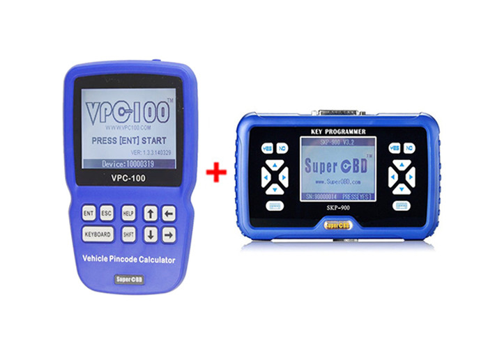 Buy OBD SKP-900 OBD2 Car Key Programmer Plus VPC-100 Pin Code Calculator at wholesale prices