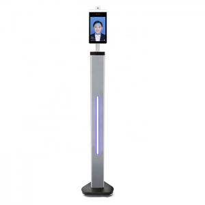 Quality 110cm Facial Recognition Temperature Measurement Stand With LED Strip for sale