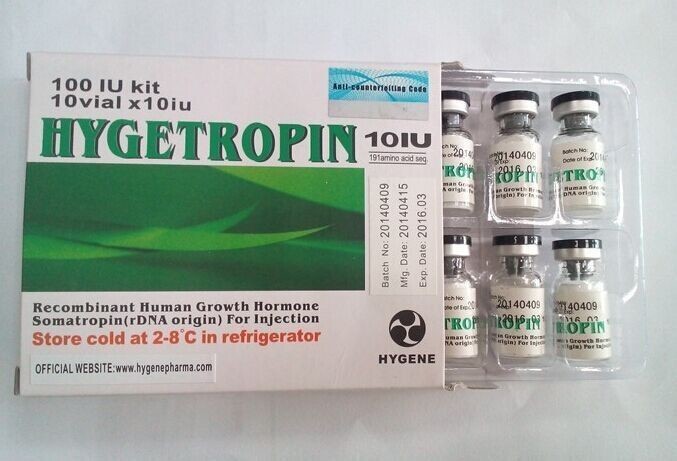 Quality Original Hygetropin HGH 100iu/kit Human Growth Hormone Peptide For Losing Weight for sale