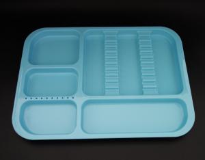 Quality Autoclavable Dental Divided Tray Blue for sale