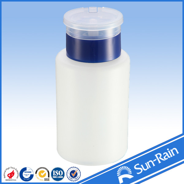 Buy Sun rain Nail Polish Remover Pump with out spring , plastic cosmetic bottle at wholesale prices