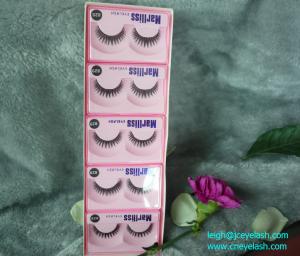 Quality 10 pairs black thick long private label false eyelashes/eye lashes/false eyelashes for sale