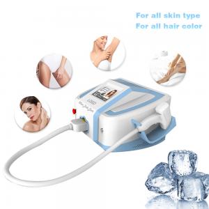 Quality 600watt 808nm Diode Laser Hair Removal Machine 120J/Cm2 For Permanent Head 10Hz for sale