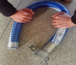 Quality Blue color 1" Multi-purpose composite  hose / fuel oil delivery hose transfer of fuels and solvents for sale