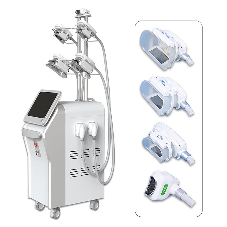 Quality 1600W 5in1 Cryolipolysis Vacuum Machine Weight Loss 12 Inch Touch Screen for sale