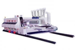 Quality High Speed Corrugated Cardboard Box Making Machine Die Cut Printing Equipment for sale