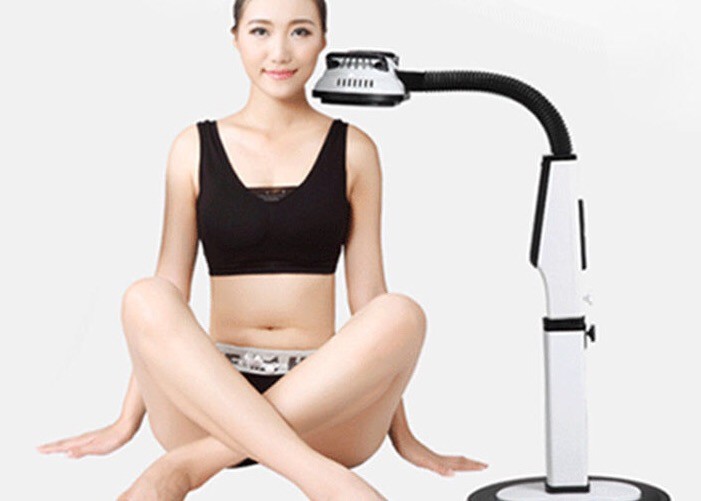Quality 608A Far Infrared Sauna Lamp Black / White Time Setting 30 / 60 / 90 Mins 50/60Hz for sale