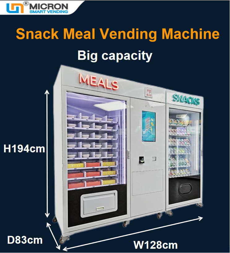 Quality Snack Combo Smart Vending Machine With Telemetry Touch Screen for sale