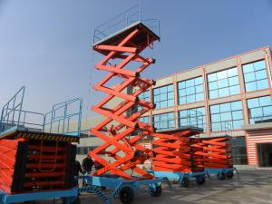 Quality Mobile lift table ,hydraulic lift table , max 20m , all size color and capacity for sale