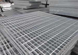 Quality Port Unloading Thickened Platform Steel Grating Hot Dip Galvanized SGS Approved for sale