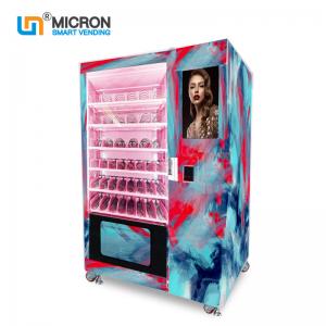 Quality Large Capacity Eyelash Cosmetics Vending Machine Beauty With Advertising Screen In The Shopping Mall for sale