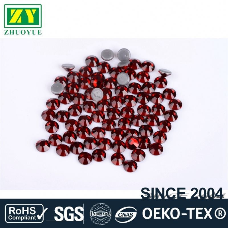 Buy Tiny Flat Hotfix Glass Rhinestones High Color Accuracy With Even Facets at wholesale prices