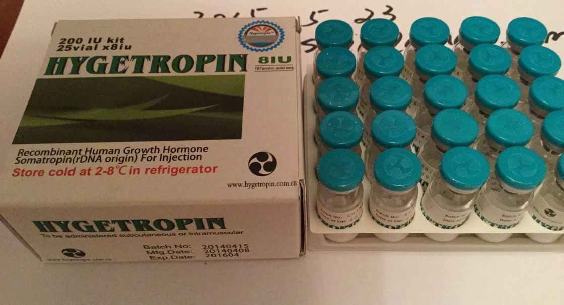 Quality Hygetropin 8iu*25vials*1kits Purity 99% Human Growth Hormone (HGH) Increase bone density for sale