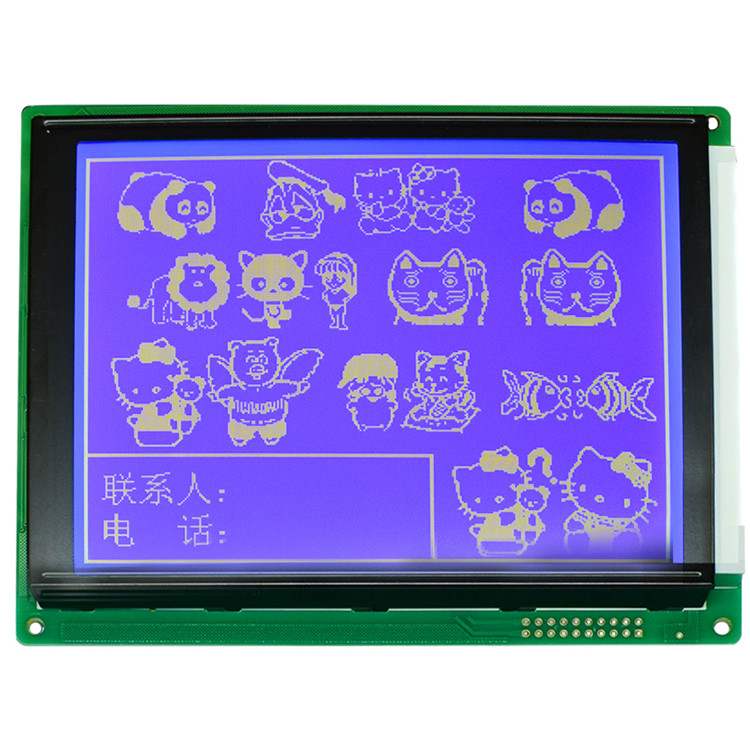 Quality Dot Matrix Type Graphic LCD Module COB Bonding Mode For Communication Equipment for sale