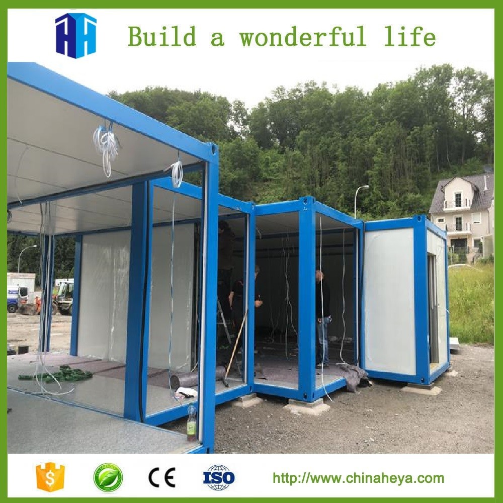 China Workers accommodation prefab mobile container house steel modular housing on sale