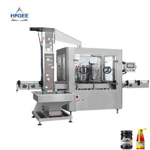 Quality sauce bowl automatic filling capping labeling machine for tomato chilli paste fish sauce bottling machine for sale