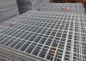 Quality Galvanized 304 Stainless Steel Bar Grating 90mm For Pharmaceutical Storage Platform for sale