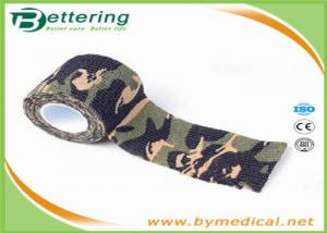 Quality Military Tactical Flexible Cohesive Elastic Bandage Adhesive Tape Stretchable for sale