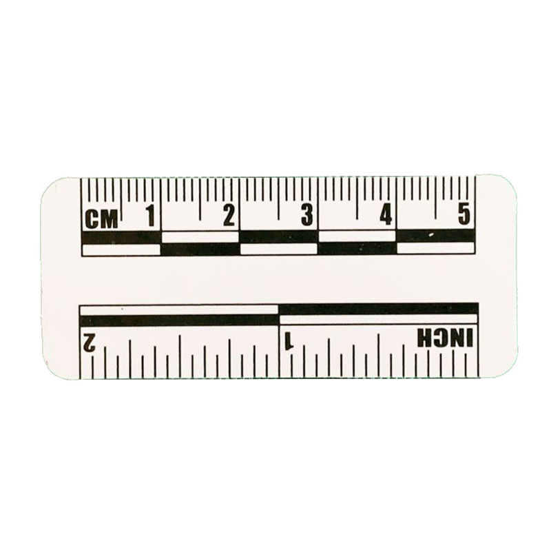 Quality P135 5cm white magnetic photographic evidence scale for sale