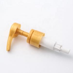 Quality PP Plastic Cosmetic Lotion Pump 28-410 24/410 Ribbed Closure Custom Logo for sale