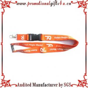 Quality Imprinted polyester lanyard for sale