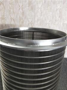 Quality Separator Sand Cylindrical Q22 Q35 Wedge Wire Screen Filter for sale