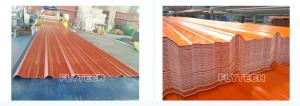 Quality Large Plastic Corrugated Roof Sheet Machine PVC / ASA Plastic Roof Tile Machine for sale