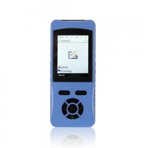 Quality IP65 2.4" LCD Display Guard Tour Reader Device Vibration Recording for sale