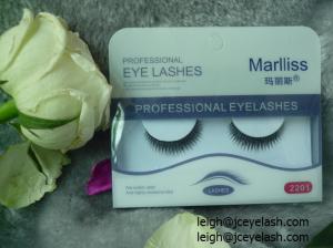 Quality Export false eyelashes OEM and big quantity orders for sale
