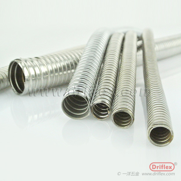 Quality Interlocked Stainless Steel Flexible Conduit made by Driflex for sale
