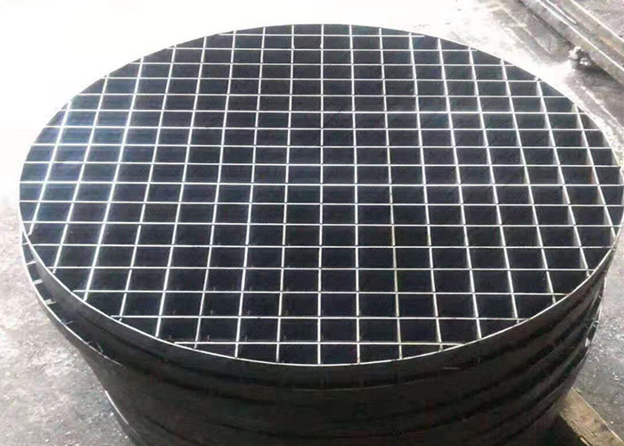Quality Outdoor Metal Manhole Cover Grating 25*3mm Circular Galvanised Grate for sale