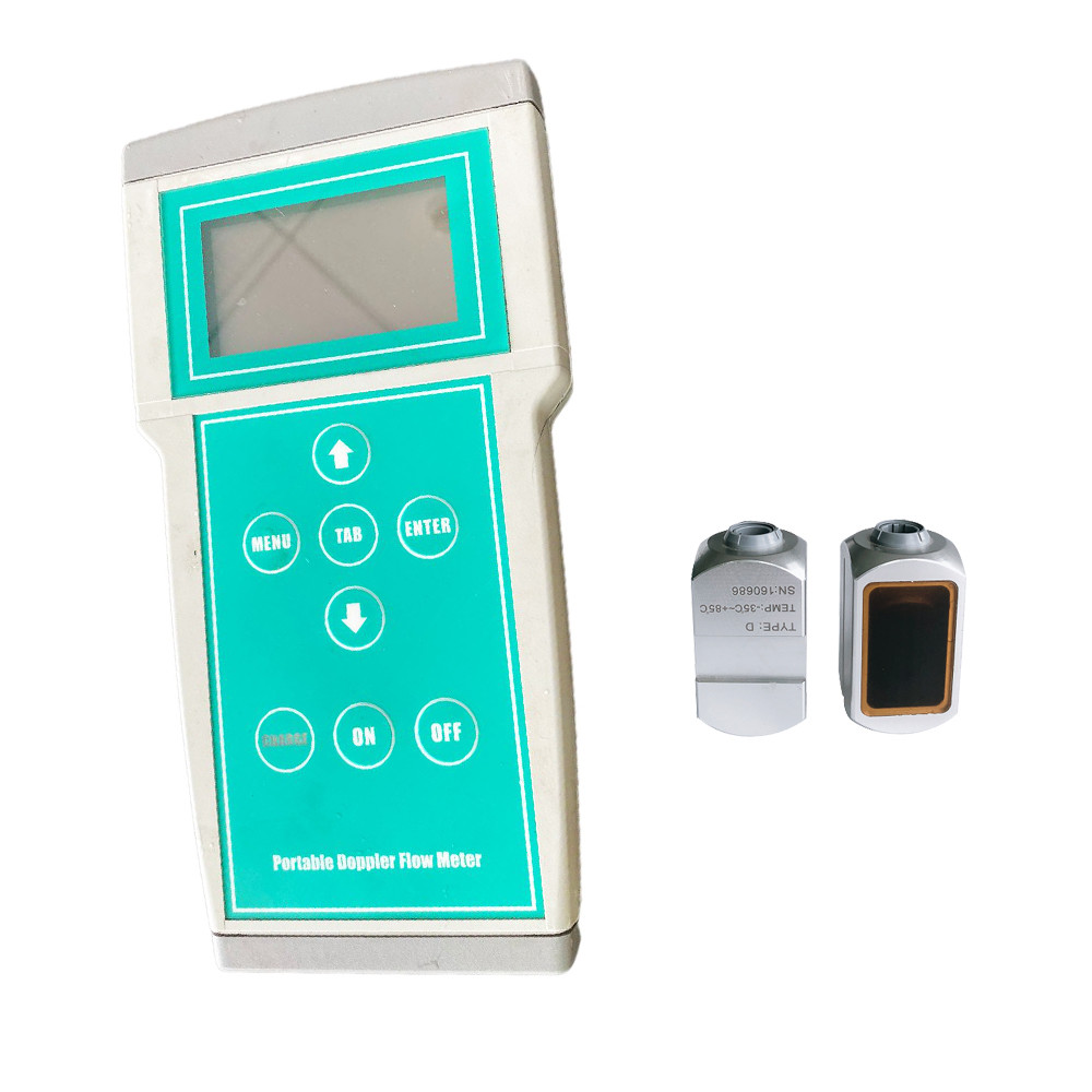 Quality High Accuracy Ultrasonic Sewage Flow Meter 4-20mA Output Clamp On Flowmeter for sale