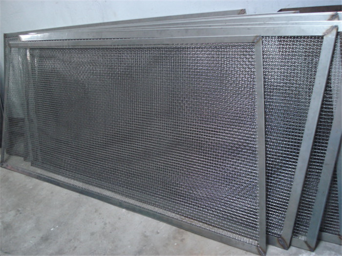 Quality Vibrating Mining Shale Shakers 1.6mm Metal Wire Mesh Screen for sale