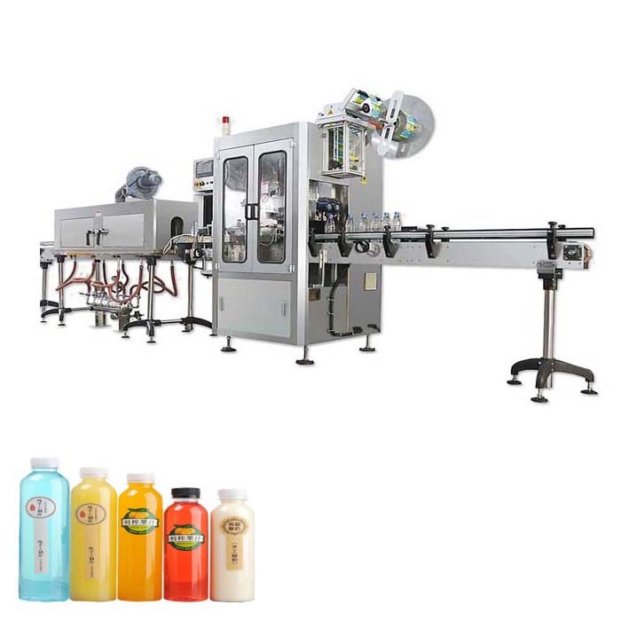 Quality PVC sleeve shrink applicator labeling machine for round bottle glass bottle tin cans for sale