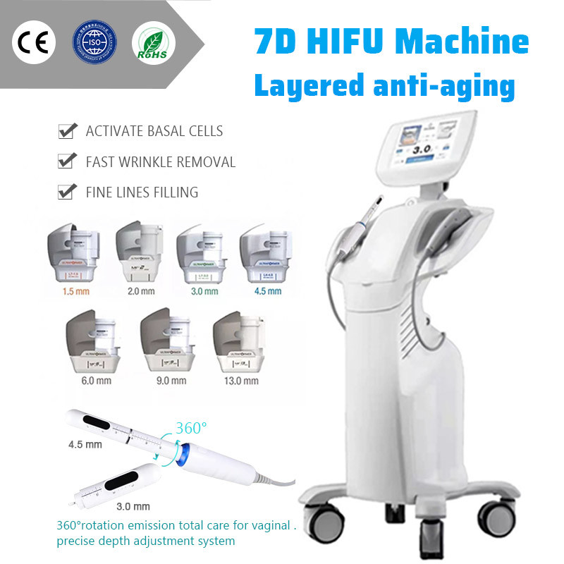 Quality 7d Beauty Product Face Lift Hifu Slimming Machine For Body And Face for sale