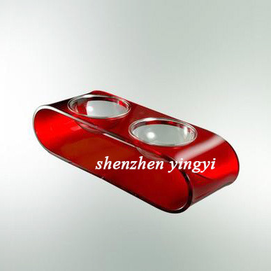 Quality High quality  acrylic cat bowl  wholesale for sale