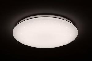 Quality Aluminous Frame Design Round Ceiling Lamp ,  Remote Control Large Round LED Ceiling Light for sale