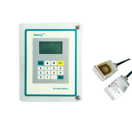 Quality Data Logger 4-20ma Clamp On Type Ultrasonic Flow Meter For Beverage Factory for sale